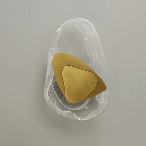 Moderne Zwarte Glazen Wandlamp voor Artistieke Huisverlichting-Indoor Wall Lamp-DeWoonVallei-DeWoonVallei