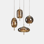 Moderne glazen hanglamp Elegant ontwerp met warme LED gloed-Pendant light-DeWoonVallei-DeWoonVallei