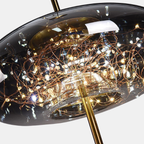 Moderne glazen hanglamp Elegant ontwerp met warme LED gloed-Pendant light-DeWoonVallei-DeWoonVallei