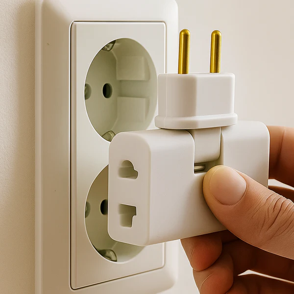 Multi-Hoek Stopcontactadapter Ruimtebesparend Ontwerp voor Strakke Ruimtes en Reizen-Power Adapters-DeWoonVallei-DeWoonVallei