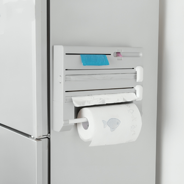 Multifunctionele Keukenpapier- Folie- en Wrapdispenser met Snijder-Wrap Cutter-DeWoonVallei-DeWoonVallei