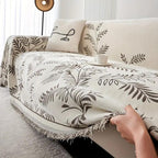 Natuur Chenille Sofahoes - Luxe Textuur & Rustige Woonkamerstijl-Home & Garden-DeWoonVallei-DeWoonVallei