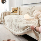 Natuur Chenille Sofahoes - Luxe Textuur & Rustige Woonkamerstijl-Home & Garden-DeWoonVallei-Khaki-180x260cm-DeWoonVallei