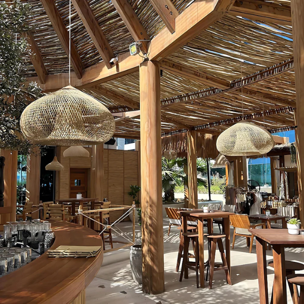 Natuurlijke Rotan Hanglamp Handgeweven Boho Plafondlamp voor Warme Sfeerverlichting-Ceiling Lamp-DeWoonVallei-DeWoonVallei