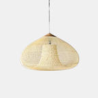 Natuurlijke Rotan Hanglamp Handgeweven Boho Plafondlamp voor Warme Sfeerverlichting-Ceiling Lamp-DeWoonVallei-DeWoonVallei