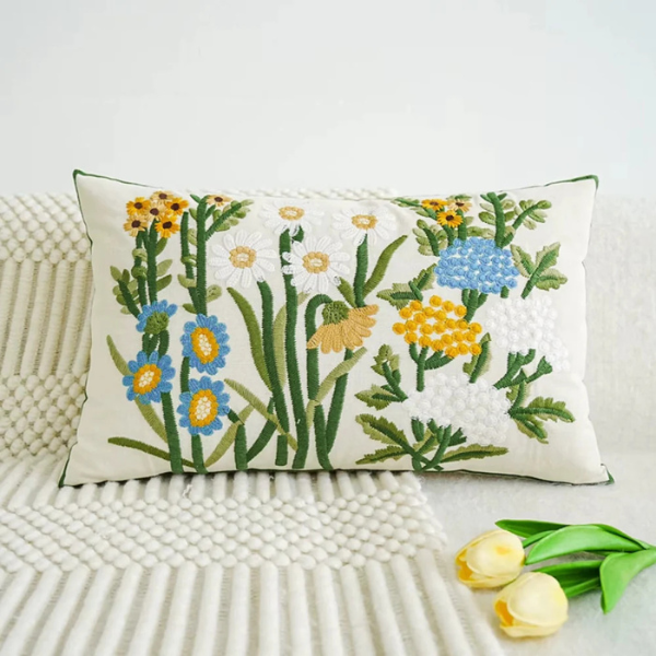 Natuurlijke Textuur Kussenhoes Zacht Organisch Design voor een Rustig Modern Interieur-Cushion Cover-DeWoonVallei-DeWoonVallei
