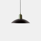 Noordse Groene Metalen Hanglamp Mid Century Moderne Plafondlamp met Zachte Warme Gloed voor Keuken en Eetkamer-Pendant Light-DeWoonVallei-DeWoonVallei