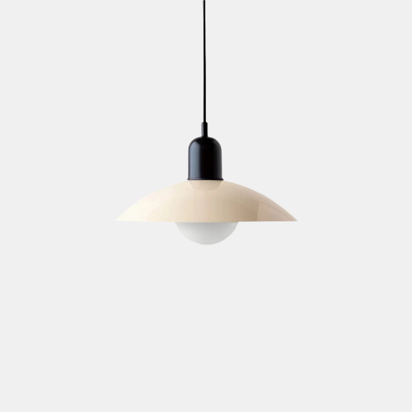 Noordse Groene Metalen Hanglamp Mid Century Moderne Plafondlamp met Zachte Warme Gloed voor Keuken en Eetkamer-Pendant Light-DeWoonVallei-DeWoonVallei