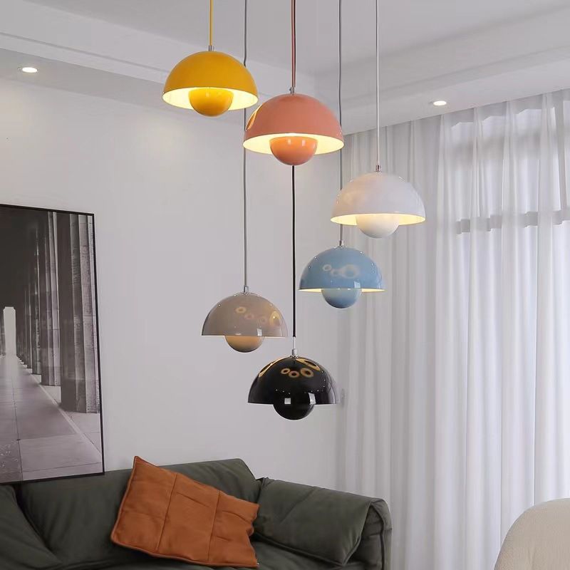 Nordic Hanglamp – Flowerpot Design met Verstelbare Hoogte-Ceiling Lamp-DeWoonVallei-DeWoonVallei
