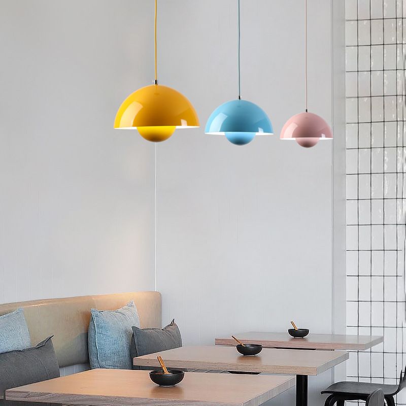 Nordic Hanglamp – Flowerpot Design met Verstelbare Hoogte-Ceiling Lamp-DeWoonVallei-DeWoonVallei