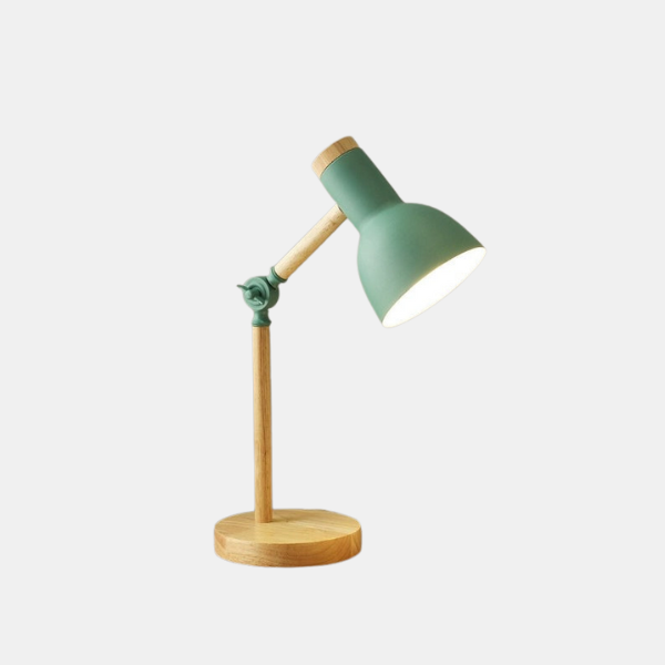 Nordic Houten Bureaulamp Minimalistische LED Verlichting voor Gezellige Werkruimtes-Tafellamp-DeWoonVallei-DeWoonVallei