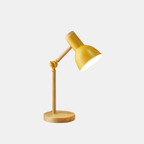 Nordic Houten Bureaulamp Minimalistische LED Verlichting voor Gezellige Werkruimtes-Tafellamp-DeWoonVallei-DeWoonVallei