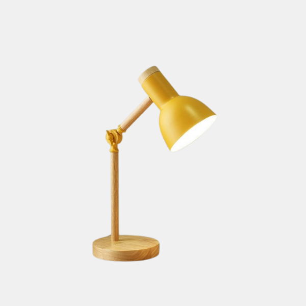 Nordic Houten Bureaulamp Minimalistische LED Verlichting voor Gezellige Werkruimtes-Tafellamp-DeWoonVallei-DeWoonVallei