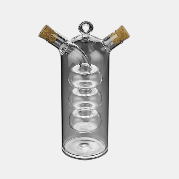 Nordische Dubbelwandige Olie en Azijnfles Elegante Keukendesign-Oil and Vinegar Dispenser-DeWoonVallei-DeWoonVallei