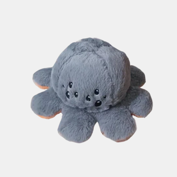 Omkeerbare Mini Octopus Knuffel Speelgoed Zacht Stemmingsveranderend Knuffeldier voor Kinderen en Volwassenen-Toys-DeWoonVallei-Halloween-DeWoonVallei