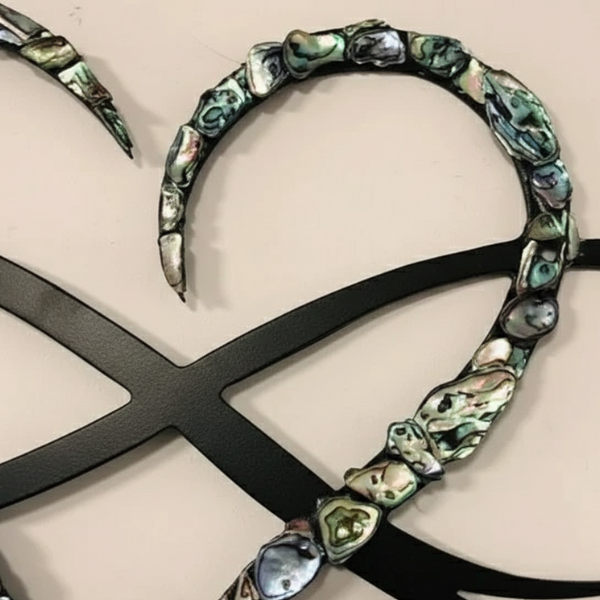 Oneindig Hart Wanddecoratie Elegante Handgemaakte Metaaldecoratie voor Eeuwige Liefde-Decoration-DeWoonVallei-DeWoonVallei