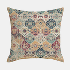 Oosters Kussenhoes Zacht Plush Vintage Patroon Comfort Accessoire-Cushion Cover-DeWoonVallei-DeWoonVallei