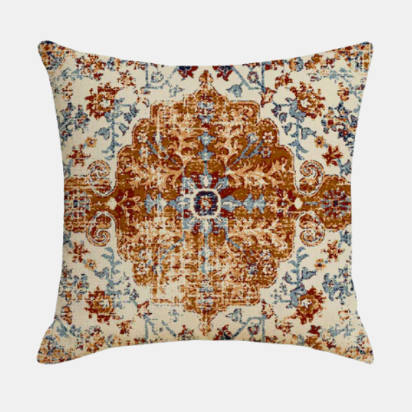 Oosters Kussenhoes Zacht Plush Vintage Patroon Comfort Accessoire-Cushion Cover-DeWoonVallei-DeWoonVallei
