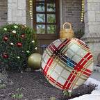 Opblaasbare Kerstbal Decoratie – Duurzaam Ontwerp & Feestelijke Tuinverlichting-Home Decor-DeWoonVallei-G-DeWoonVallei