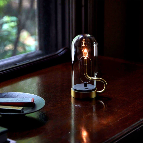 Oplaadbare LED Vlam Lamp Elegante Draagbare Sfeerverlichting-Table Lamps-DeWoonVallei-DeWoonVallei