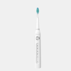 Oplaadbare Sonic Tandenborstel Golvende Borstels Technologie voor Diepe Reiniging en Frisse Adem-Oral Care-DeWoonVallei-Wit-DeWoonVallei