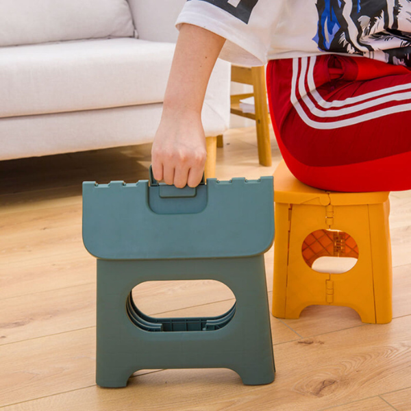 Opvouwbaar Krukje Draagbaar Ontwerp Veilige Hoogteverhoging voor Thuis-Step Stool-DeWoonVallei-DeWoonVallei