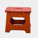 Opvouwbare Draagbare Kruk met Handgreep – Stevig, Compact & Veilig voor Elke Dag-Home & Living-DeWoonVallei-Rood-Middelgroot-DeWoonVallei