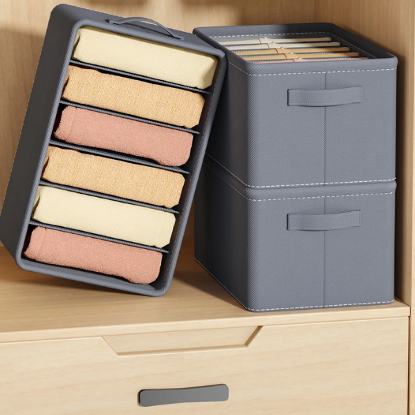 Opvouwbare Kast Organizer Duurzame Ladeopberger voor Jeans Broeken en Tops-Closet Organizers-DeWoonVallei-DeWoonVallei