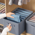 Opvouwbare Kast Organizer Duurzame Ladeopberger voor Jeans Broeken en Tops-Closet Organizers-DeWoonVallei-DeWoonVallei