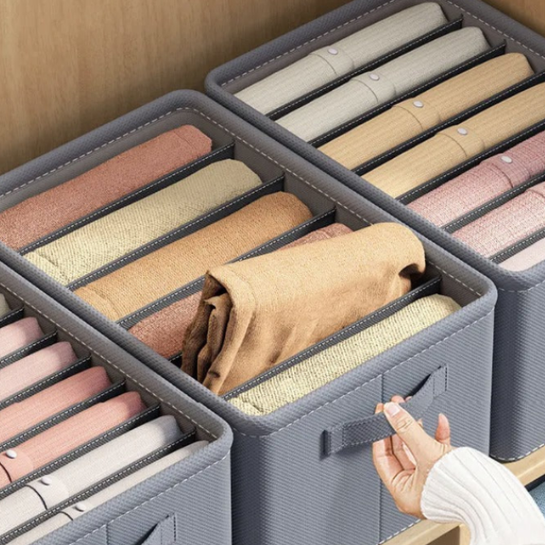 Opvouwbare Kast Organizer Duurzame Ladeopberger voor Jeans Broeken en Tops-Closet Organizers-DeWoonVallei-DeWoonVallei