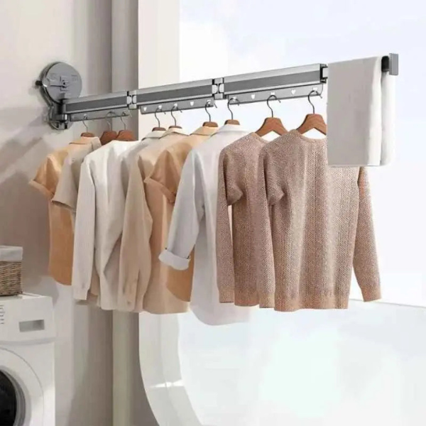 Opvouwbare Wanddroger voor Kleding Stevig, Gemakkelijk & Ruimtebesparend-Home & Kitchen > Laundry & Organization > Drying Racks > Wall-Mounted & Foldable Drying Racks-DeWoonVallei-DeWoonVallei