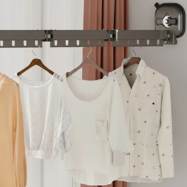 Opvouwbare Wanddroger voor Kleding Stevig, Gemakkelijk & Ruimtebesparend-Home & Kitchen > Laundry & Organization > Drying Racks > Wall-Mounted & Foldable Drying Racks-DeWoonVallei-DeWoonVallei