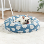 Orthopedisch Hondenbed Bloemenruit Design Ondersteunend Comfort-Pet Beds & Cushions-DeWoonVallei-DeWoonVallei