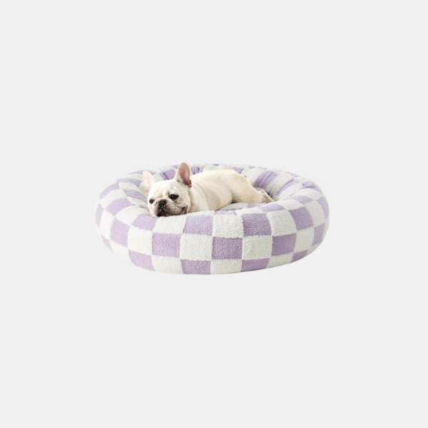 Orthopedisch Hondenbed Bloemenruit Design Ondersteunend Comfort-Pet Beds & Cushions-DeWoonVallei-DeWoonVallei