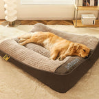 Orthopedisch Hondenbed met Nekkussen – Luxe Comfort & Afneembare Wasbare Hoes-Pet beds-DeWoonVallei-DeWoonVallei