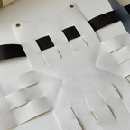 PU Leren Tissue Box Hoes Met Schakering Patroon Voor Stijlvolle Organisatie Thuis-tissue box cover-DeWoonVallei-DeWoonVallei