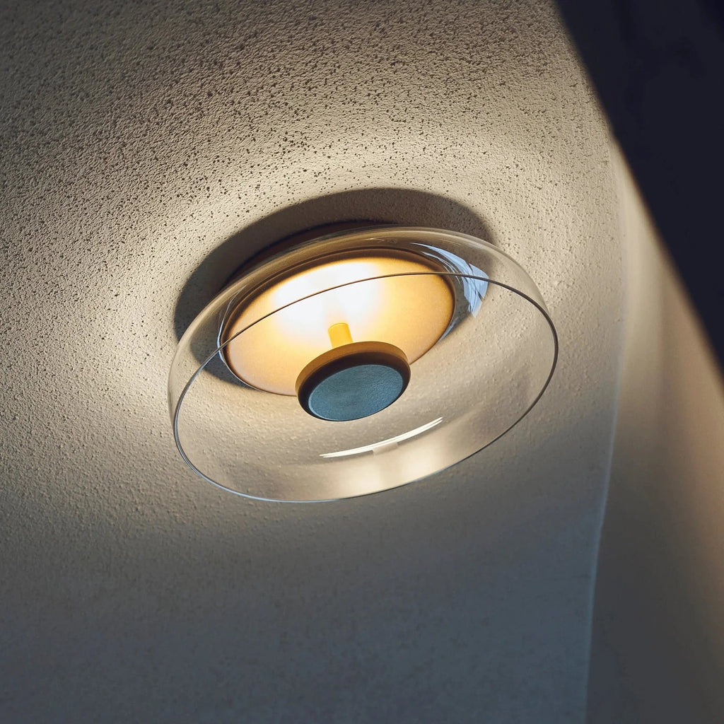 Plafondlamp met Getint Glas – Moderne Sfeerverlichting voor Hal en Gang-Ceiling Lamp-DeWoonVallei-DeWoonVallei