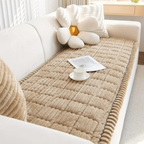 Pluche Bankhoes met Geplooide Randen voor Gezellig en Elegant Woonkamerbescherming-Sofa Covers-DeWoonVallei-DeWoonVallei