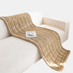 Pluche Bankhoes met Geplooide Randen voor Gezellig en Elegant Woonkamerbescherming-Sofa Covers-DeWoonVallei-DeWoonVallei