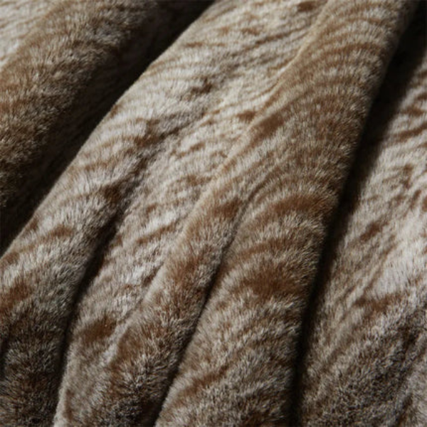 Pluche Gewogen Bont Deken Zacht Comfort voor Ontspanning-Fur Blanket-DeWoonVallei-DeWoonVallei