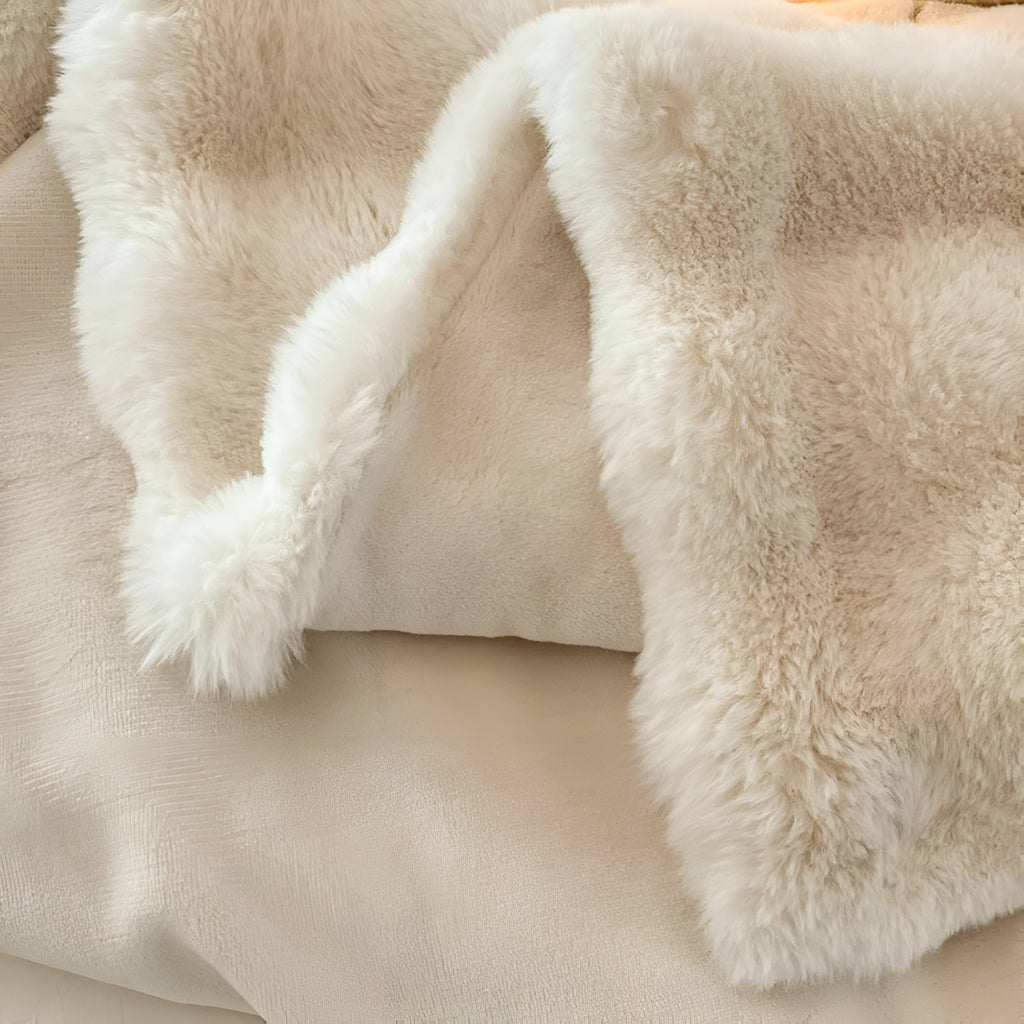 Pluche Reisdeken met Draagbare Warmte – Zachte Luxe voor Bank, Bed & Onderweg-Blanket-DeWoonVallei-DeWoonVallei