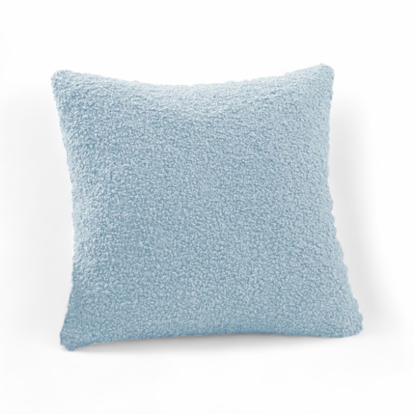 Pluche Zachte Kussenhoes Voor Comfortabel en Elegant Interieur-Cushion Cover-DeWoonVallei-Babyblauw-30 x 50 cm-DeWoonVallei
