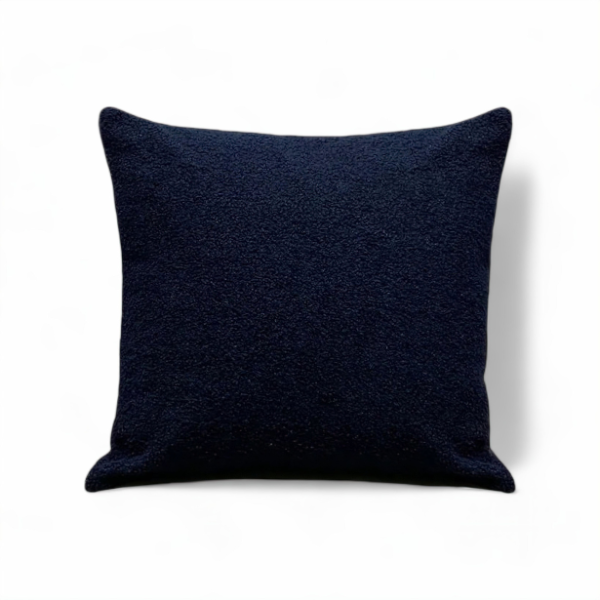 Pluche Zachte Kussenhoes Voor Comfortabel en Elegant Interieur-Cushion Cover-DeWoonVallei-Donkerblauw-30 x 50 cm-DeWoonVallei
