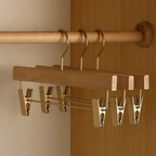Premium Houten Kledinghangers met Brede Schouders voor Luxe Kledingorganisatie-storage & organizers-DeWoonVallei-Langere broekenrek (2 stuks)-DeWoonVallei