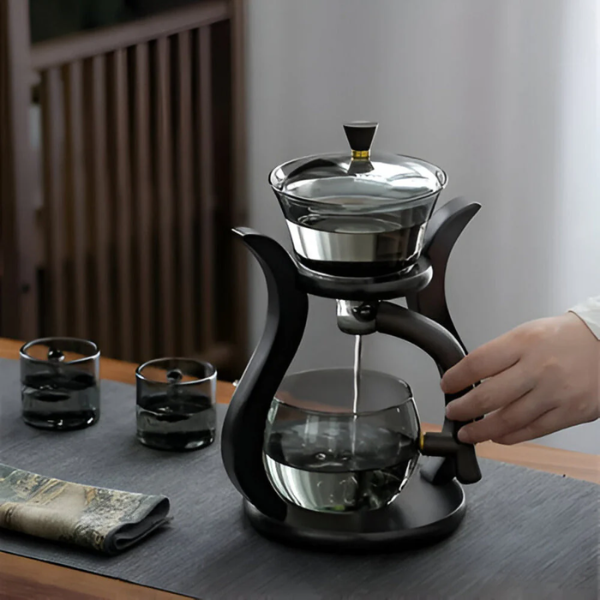 Premium Magnetische Theepot Set met Druppelvrije Tuit, Theefilter en Ergonomisch Handvat-Teapot-DeWoonVallei-DeWoonVallei