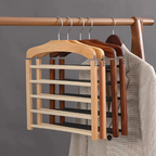Premium Multi-Tier Kledinghanger Ruimtebesparend, Anti-Kreukontwerp-Hangers in clothing-DeWoonVallei-DeWoonVallei
