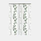 Premium PEVA Douchegordijn Gemakkelijk te installeren met Bladerenpatroon, Duurzaam Badkameraccessoire-Bathroom Accessories-DeWoonVallei-120×180 cm-DeWoonVallei