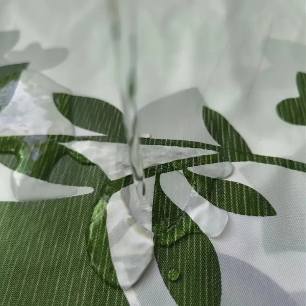 Premium PEVA Douchegordijn Gemakkelijk te installeren met Bladerenpatroon, Duurzaam Badkameraccessoire-Bathroom Accessories-DeWoonVallei-DeWoonVallei