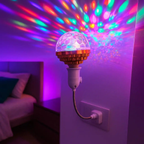 RGB Roterende LED Lamp Kleurrijk Feestlicht voor Thuis-Home & Living > Lighting > LED Bulbs > RGB Party Lights > Decorative Lighting-DeWoonVallei-DeWoonVallei