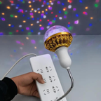 RGB Roterende LED Lamp Kleurrijk Feestlicht voor Thuis-Home & Living > Lighting > LED Bulbs > RGB Party Lights > Decorative Lighting-DeWoonVallei-DeWoonVallei